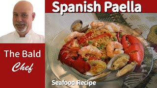 Great Spanish Paella Seafood Recipe [upl. by Tannenbaum]