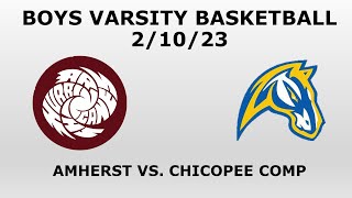 Varsity Boys Basketball Amherst vs Chicopee Comp [upl. by Olram]