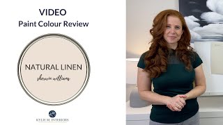 Paint Colour Review Natural Linen Sherwin Williams SW9109 [upl. by Hamish]