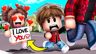 BABY BROOK Has A CRUSH In Roblox Brookhaven [upl. by Anselm423]