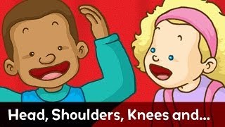 Sing Along Head Shoulders Knees and Toes with lyrics from Speakaboos [upl. by Einaej53]