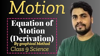 Class 9 Physics  Motion  Derivation of Equation of Motion by Graphical Method  NCERT [upl. by Georas]