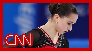 Reporter describes Kamila Valievas heartbreaking Olympic finish CONTAINS SPOILERS [upl. by Schwitzer601]