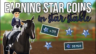 Earning Star Coins in Star Stable  Possible ways [upl. by Dlareg]