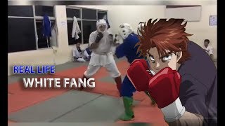 trying Hajime no Ippo Techniques  White fang will it work real life [upl. by Horbal]