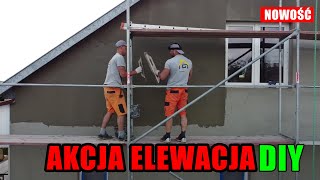 Jak ocieplić budynek Ocieplenie ścian krok po kroku Izolacja elewacja Ocieplenie domu cz5 [upl. by Ecirbaf]