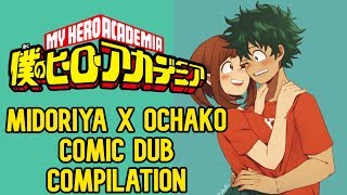 Midoriya X Ochako Compilation  My Hero Academia Comic Dub [upl. by Hinson867]