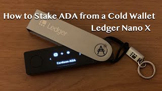 How to Stake ADA from a Ledger Nano X using a Yoroi Wallet on Cardano [upl. by Jeavons231]