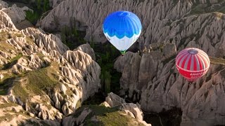 Cappadocia Turkey HotAir Balloon Ride  Rick Steves’ Europe Travel Guide  Travel Bite [upl. by Gilmore807]