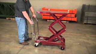 Northern Industrial Hydraulic Lift Table 770Lb Capacity [upl. by Abih728]