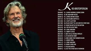 Kris Kristofferson Greatest Hits  Kris Kristofferson Playlist [upl. by Hernandez]