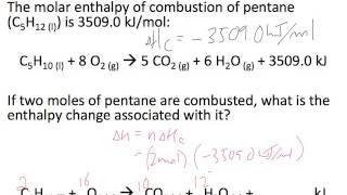 Molar Enthalpy Calculations [upl. by Goodson462]