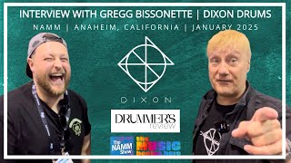 Gregg Bissonette  Dixon Drums  NAMM 2025 [upl. by Liarret73]