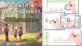 Difference Between Growth amp Development [upl. by Seiter]