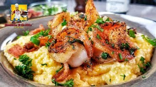 Shrimp and Grits  Shrimp and Grits Recipe [upl. by Januisz]