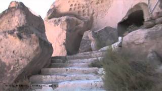 Turkey  Cappadocia  Uchisar Castle [upl. by Ettezoj]