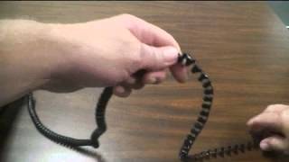 untwisting a phone cord [upl. by Lark]