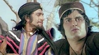 Khul Jaa Sim Sim The Magic Cave  Drama Scene  Amrish Puri Prem Kishan  Alibaba Marjinaa [upl. by Socher]