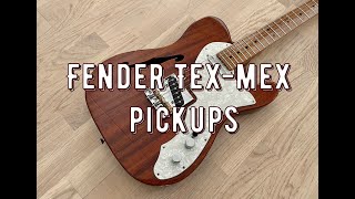 TEXMEX™ TELECASTER® PICKUPS  Sound Demo [upl. by Evie631]