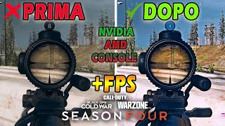 WARZONE GUIDA COMPLETA SU COME MIGLIORARE GLI FPS e VISIBILITA PCNVIDIAAMDCONSOLE SEASON 4 [upl. by Ithsav]