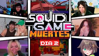 TODAS LAS MUERTES DEL DIA 2  SQUID CRAFT 3  KARMA PLUS [upl. by Suivart914]