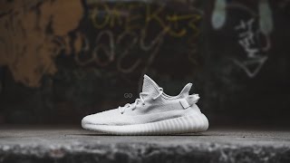 Review amp OnFeet Adidas Yeezy Boost 350 V2 quotCream Whitequot [upl. by Essined]