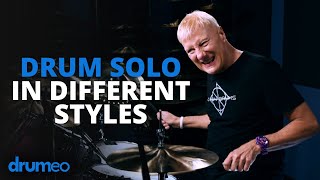 Gregg Bissonette  Drum Solo In 10 Styles [upl. by Normie]