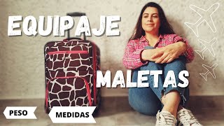 EQUIPAJE de MANO OBJETO PERSONAL VOLARIS Todo sobre MEDIDAS y PESO de MALETAS ✈TIPS de VIAJE [upl. by Blanchard]