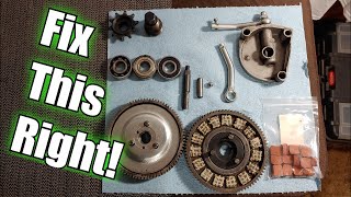 How To Correctly Adjust A Motorized Bike Clutch [upl. by Oos]