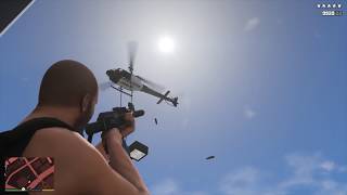 GTA V  Vespucci Beach Police Station Assault  Six Star Escape RDE 311 [upl. by Aivato]