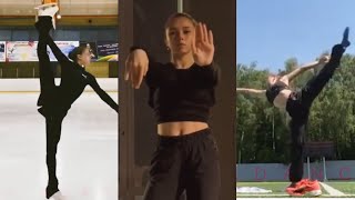 Kamila VALIEVA’s Dancing talent Great Flexibility [upl. by Atiuqaj]