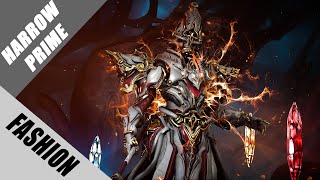 Warframe  Fashion Frame  Harrow Prime  Shards Bearer [upl. by Tabatha408]