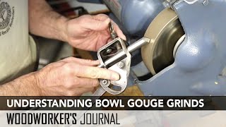 How to Sharpen and Use Bowl Gouges  Woodturning Essentials [upl. by Kinch]