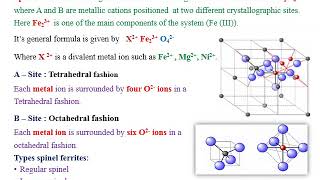 Lecture 7 Ferrites [upl. by Schreibman249]