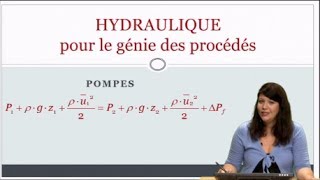 HYDRAULIQUE  introduction aux pompes [upl. by Miko]