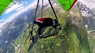 Hanggliding in the Surselva [upl. by Syned]