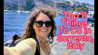 Top 11 Things To Do in Sorrento [upl. by Trebloc364]