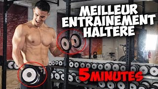 Le meilleur entrainement avec haltère en 5min [upl. by Crowell]