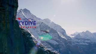 Skydive Interlaken  Switzerland  Winter Promo Video [upl. by Batory]