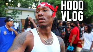 Hood Vlog DeeBlock Block Party Was So Lit 12 Tried To Stop It Duke Dennis Vlog [upl. by Colley250]