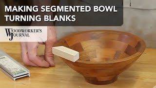 How to Make Segmented Bowl Turning Blanks [upl. by Remy]