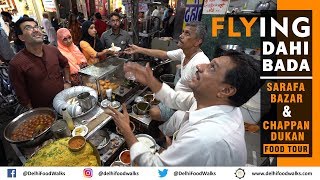 INDORE 56 Dukan  Sarafa Bazar Food Tour  FLYING Dahi Bada  GIANT Jaleba  Egg Benjo 22 [upl. by Ahsykal280]