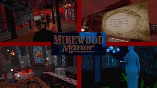 Free Coop Horror Game Can You Escape Mirewood Manor Quest 2 VR Gameplay [upl. by Mlawsky]