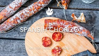 How to make Spanish Chorizo [upl. by Ilojne]