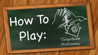 How to play Telephone Pictionary [upl. by Fairfield]