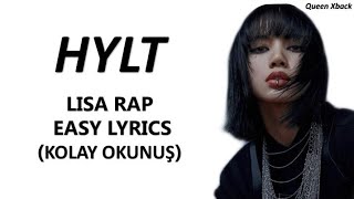 HOW YOU LIKE THAT  LISA RAP EASY LYRICS Kolay Okunuş [upl. by Sivrad]