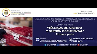 TÉCNICAS DE ARCHIVO Y GESTIÓN DOCUMENTAL  PRIMERA PARTE [upl. by Ross]