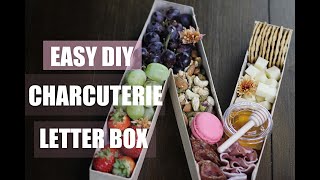 DIY Charcuterie Letter Box [upl. by Ogait]