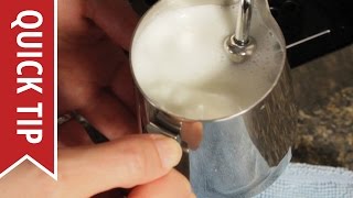 How to AutoFroth Milk for Lattes [upl. by Hillard724]