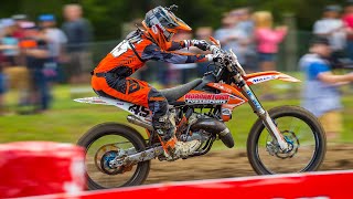 TwoStroke 125 All Star Motocross Highlights  2019 Unadilla  Racer X Films [upl. by Emory]